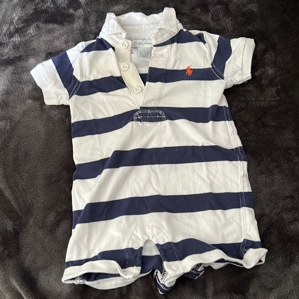 Ralph Lauren short sleeve onesie